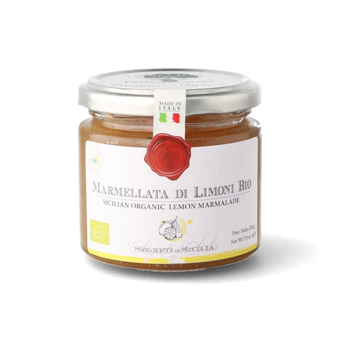 Frantoi Cutrera Organic Sicilian Lemon Marmalade, 225g