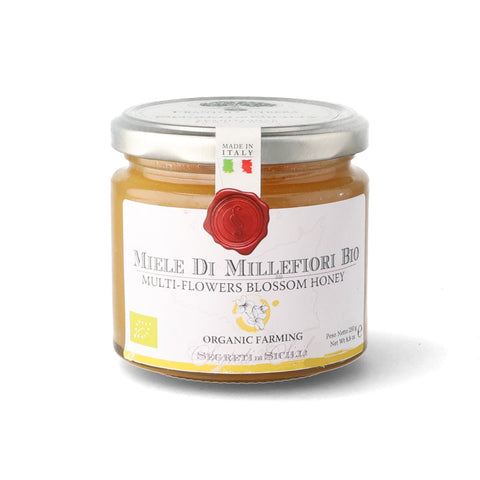 Frantoi Cutrera Organic Multi Flower Blossom Honey, 250g