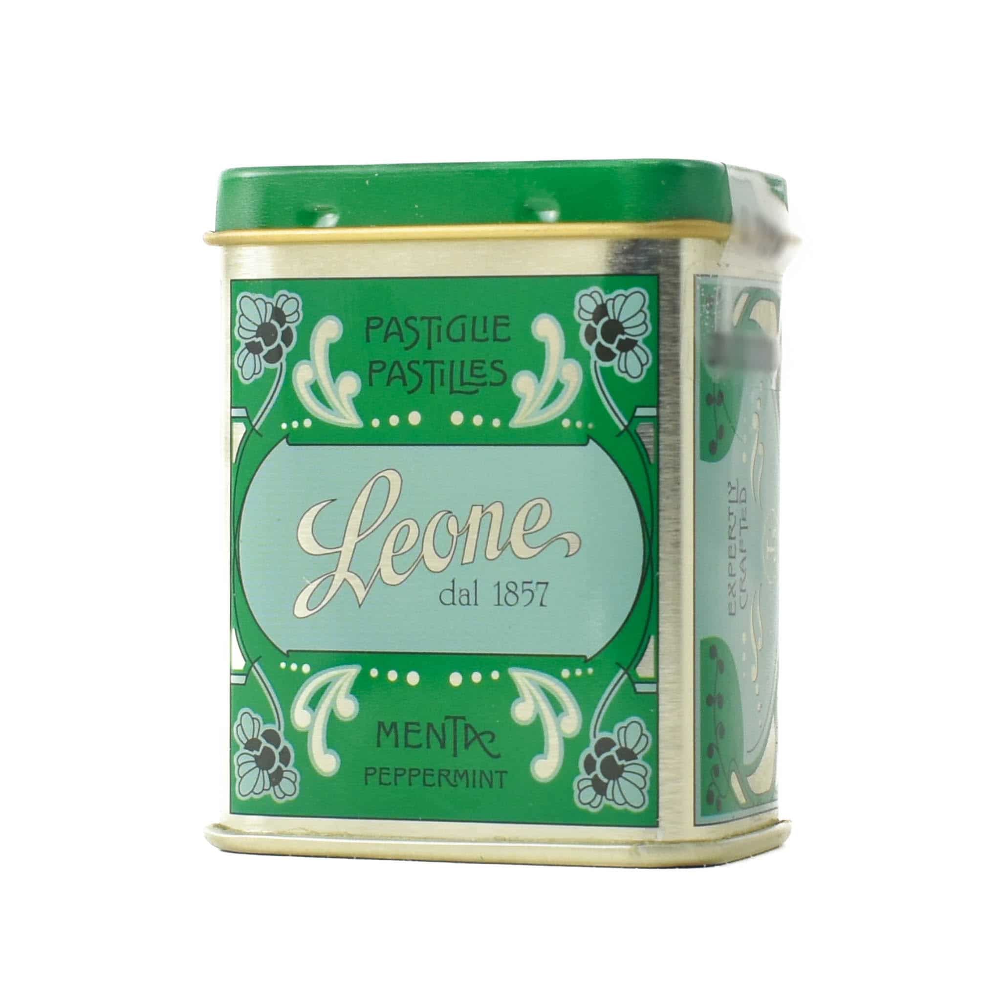 Leone Peppermint Candies In Classic Tin, 30g