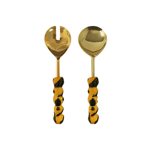 Pair of Lemon Salad Servers