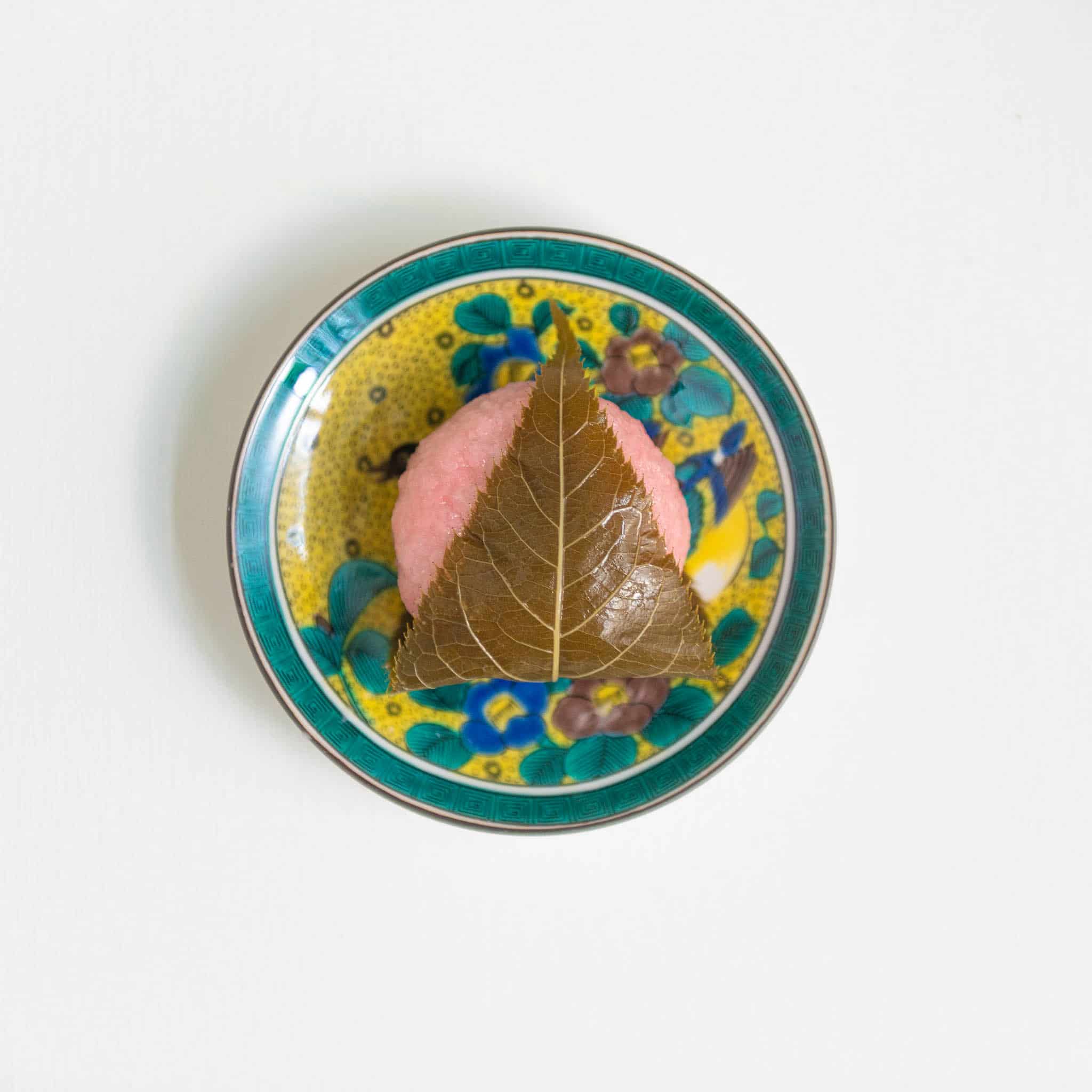 Seikou Porcelain Golden Goose Small Garnish Plate, 10cm