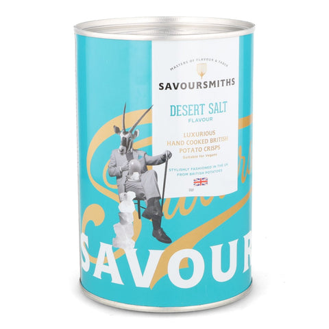 Savoursmiths Desert Salt Crisps in Tin, 100g