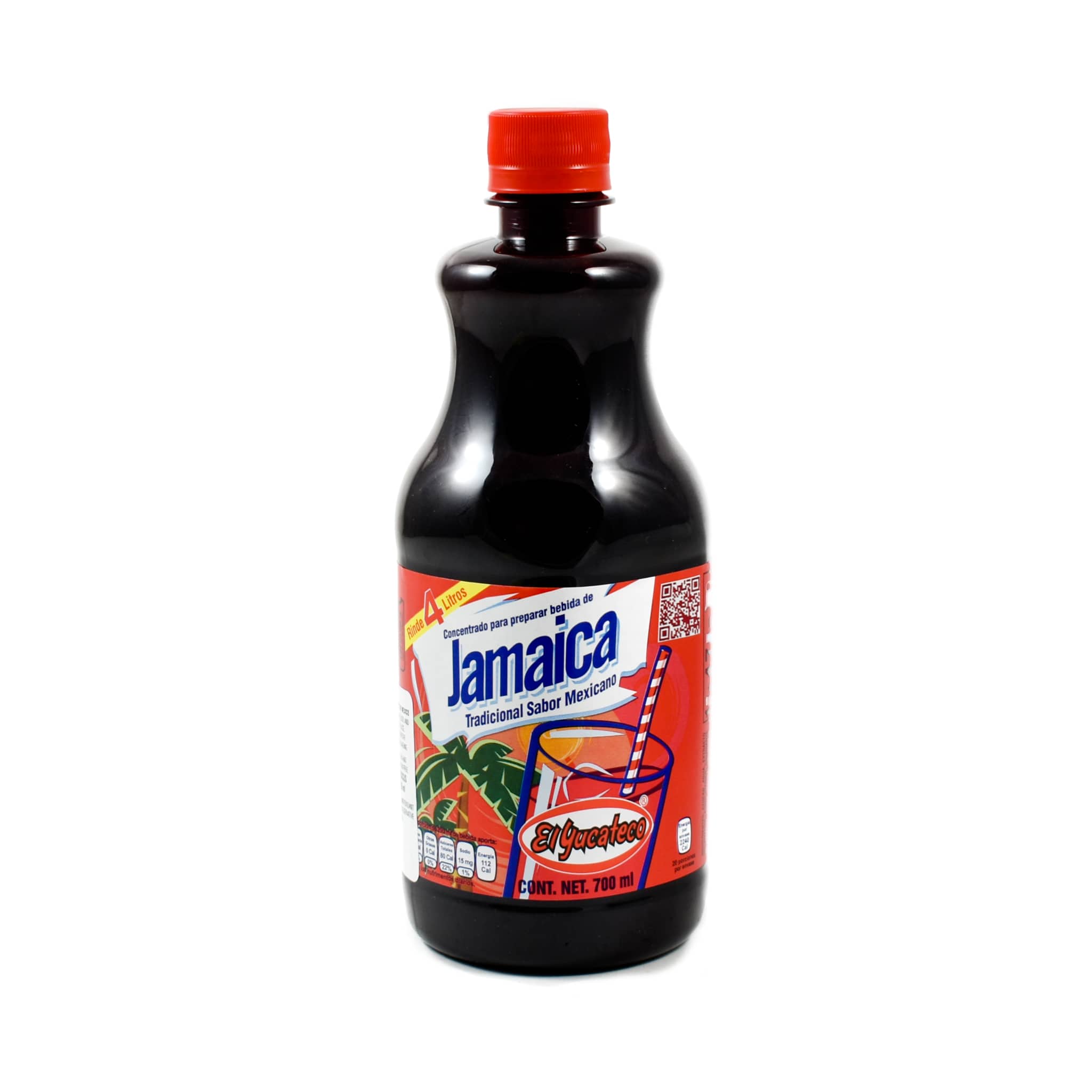 El Yucateco Concentrated Hibiscus Syrup 700ml Mexican Food and Cooking