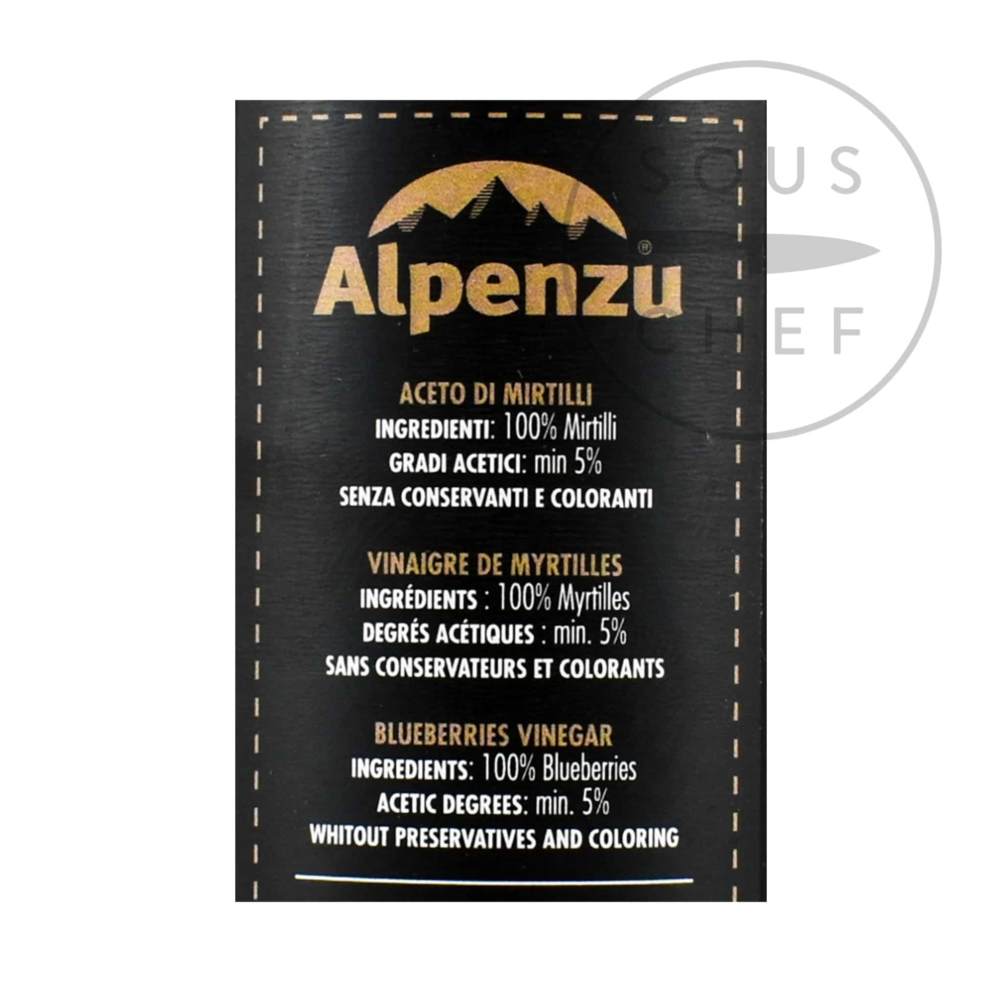 Alpenzu Blueberry Vinegar 250g