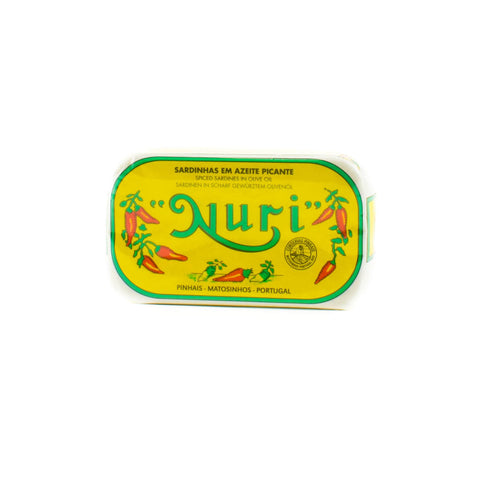 Nuri Extra Spiced Sardines in Olive Oil, 125g
