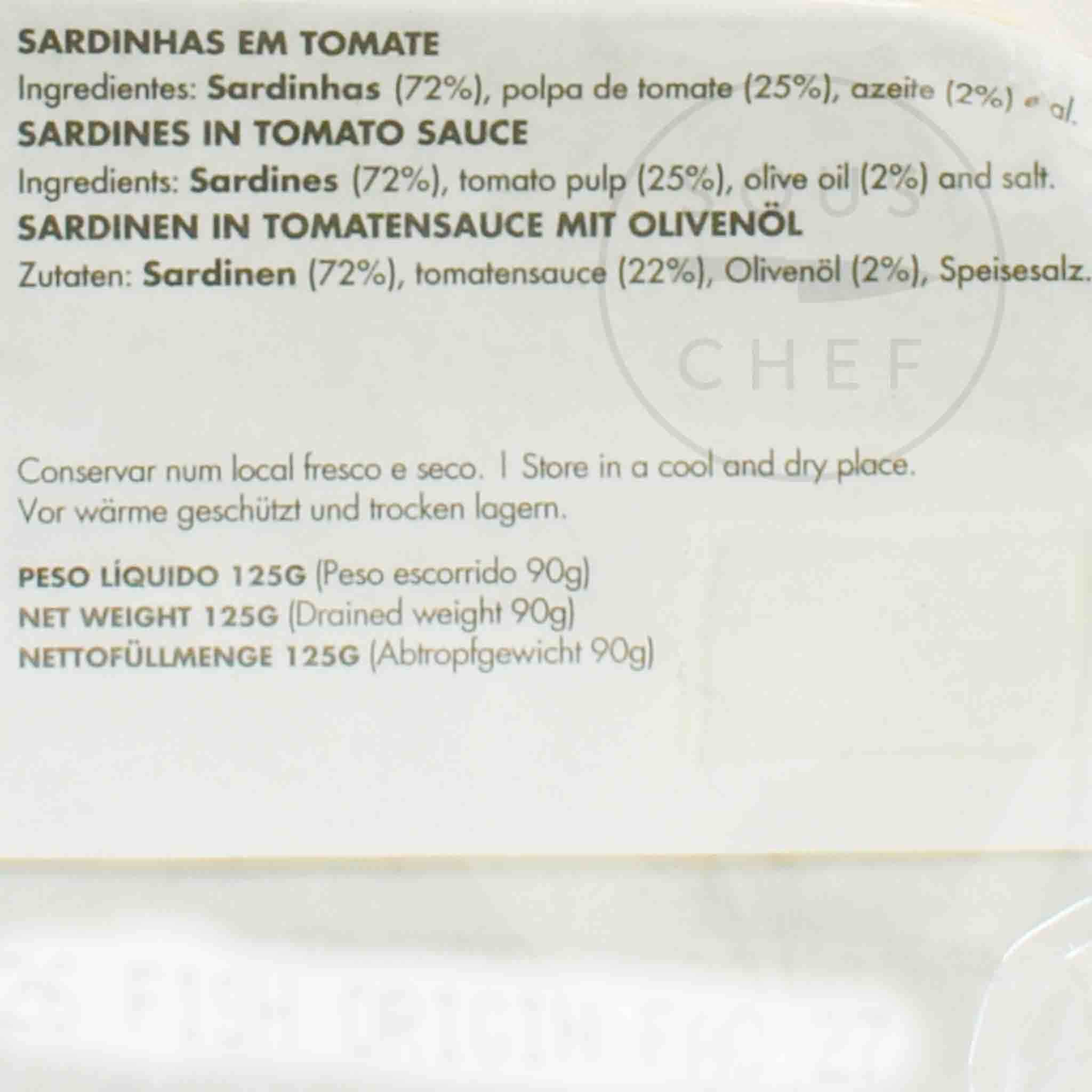 Nuri Sardines in Tomato 125g