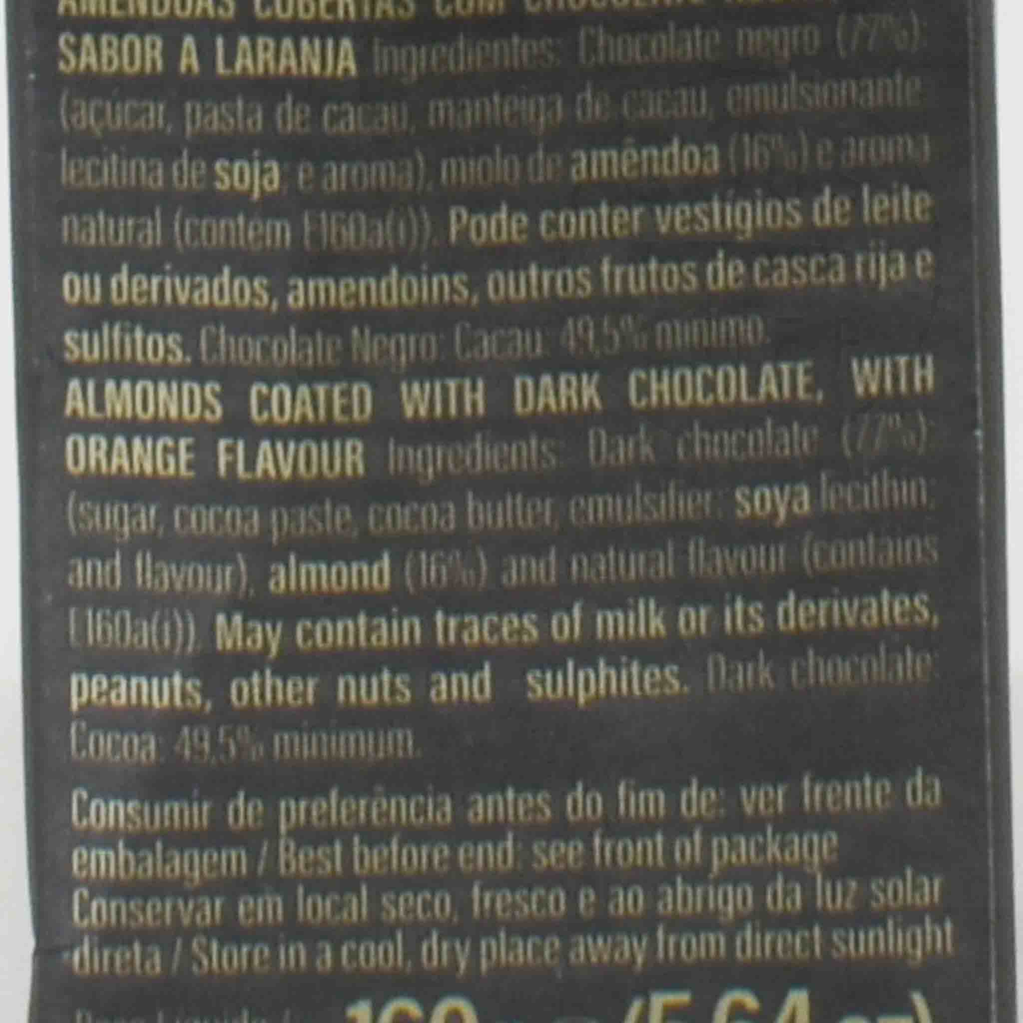 Viera Almonds with Dark Chocolate & Orange 160g