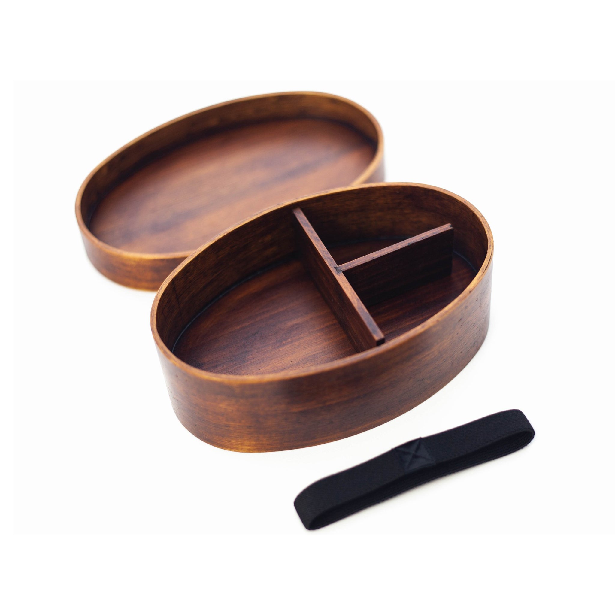 Small Wooden Bento Box, 480ml