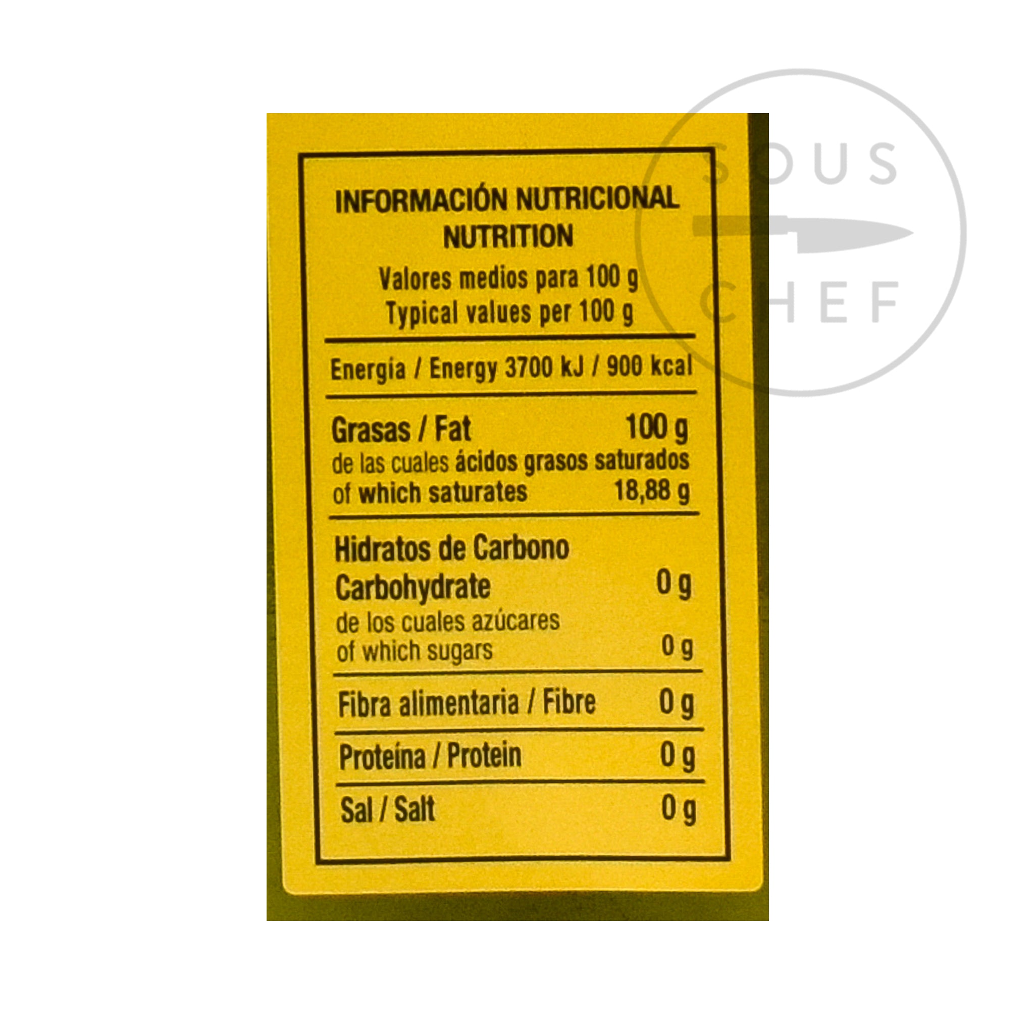 Nunez de Prado Nunez De Prado Organic Olive Oil 500ml Ingredients Oils & Vinegars Spanish Food Nutritional Information