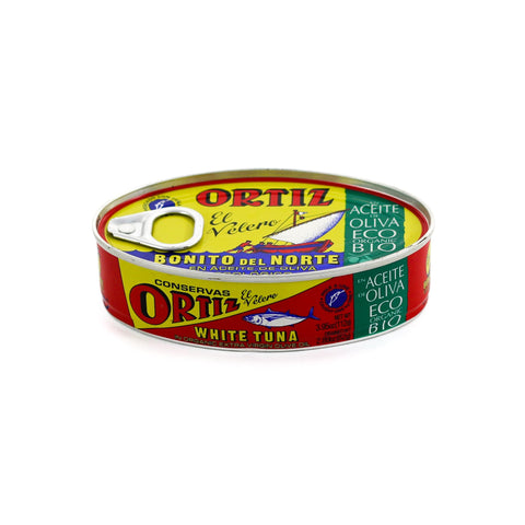 Ortiz Bonito Tuna Fillets in Organic Extra Virgin Olive Oil, 112g