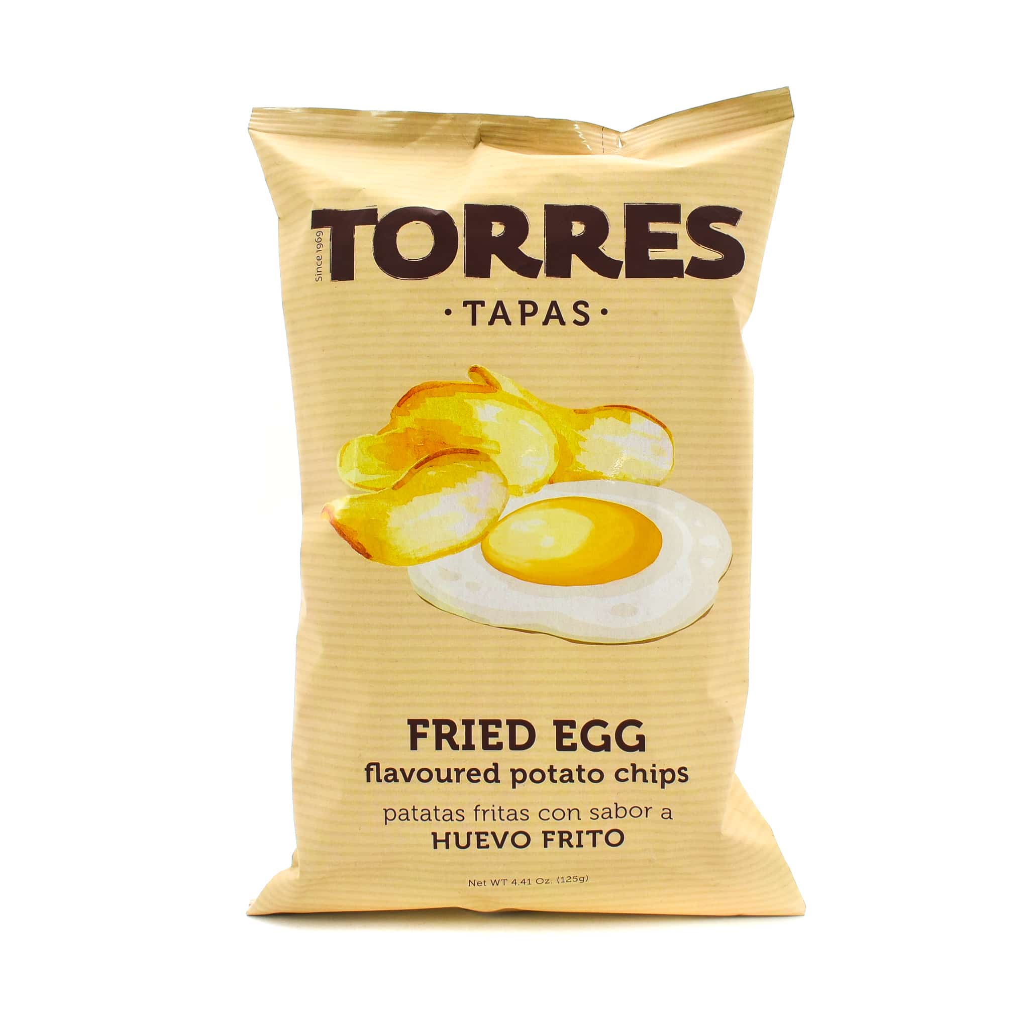 Torres Fried Egg Crisps 125g