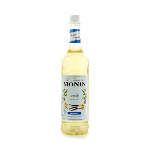 Monin Sugar Free Vanilla Syrup, 1 litre
