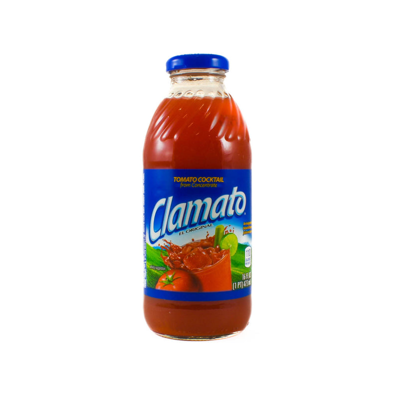 Clamato Tomato Cocktail Glass Bottle