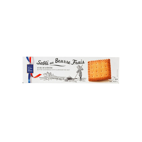 Filet Bleu Butter Shortbread With Guerande Sea Salt, 130g