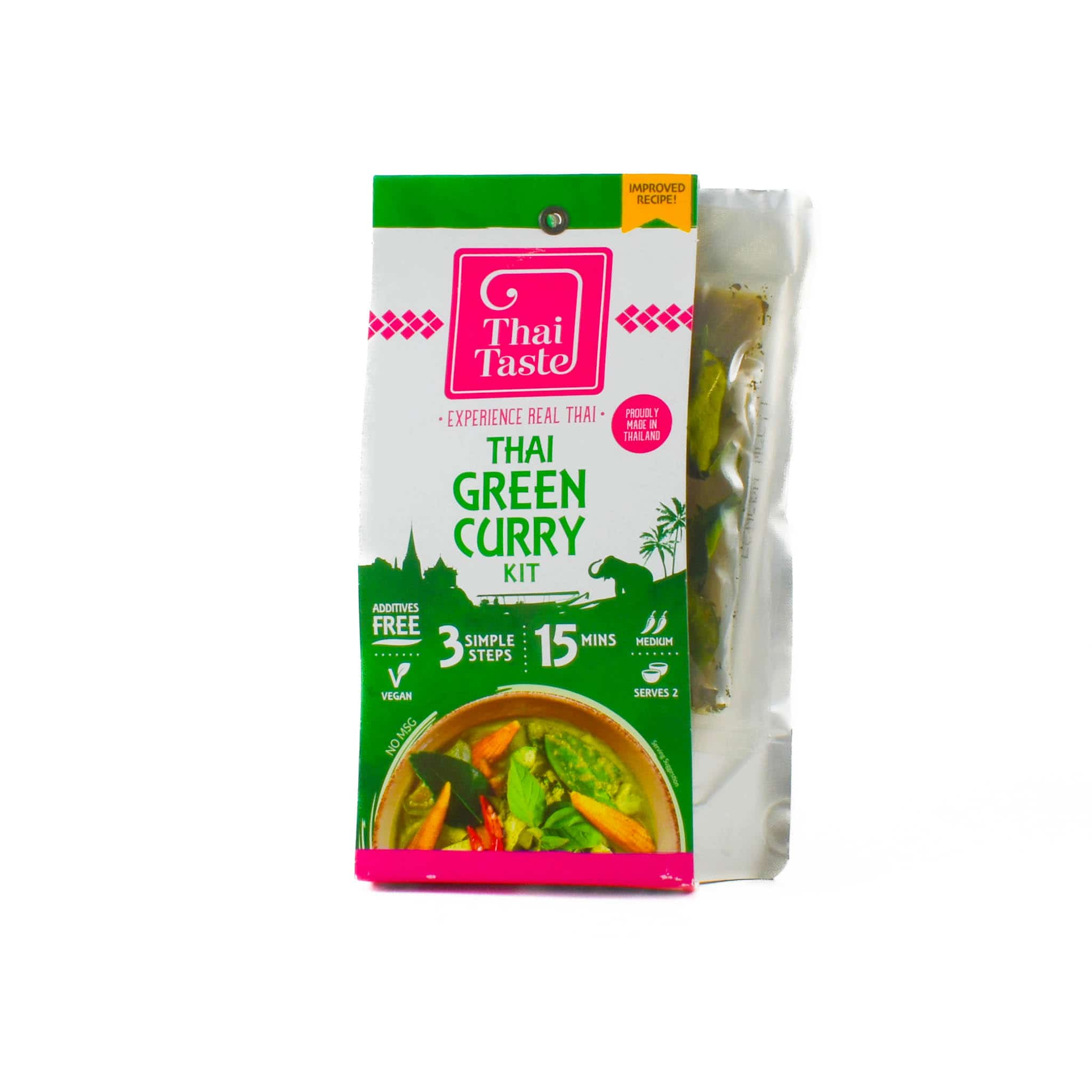 Thai Taste Thai Green Curry Kit (Sleeve) 233g