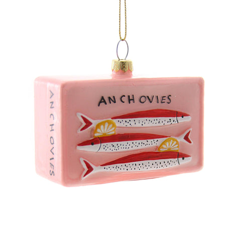 Anchovies Tin Bauble Tree Decoration