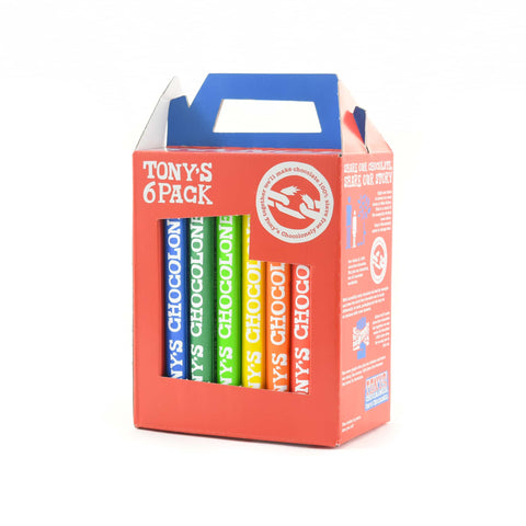 Tony's Chocolonely Rainbow Chocolate Tasting Box, 1080g