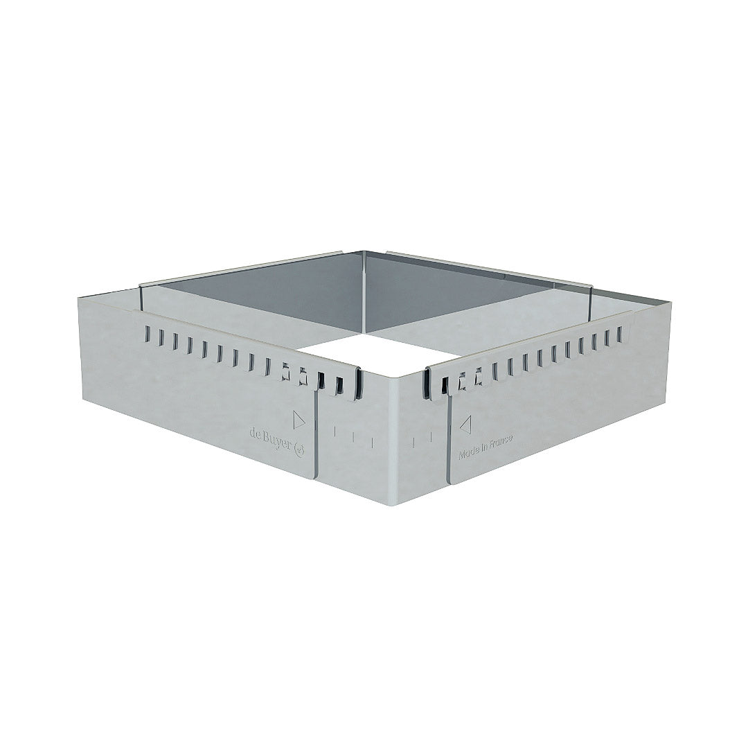 De Buyer Extendable Stainless Steel Rectangle to 40 x 21cm