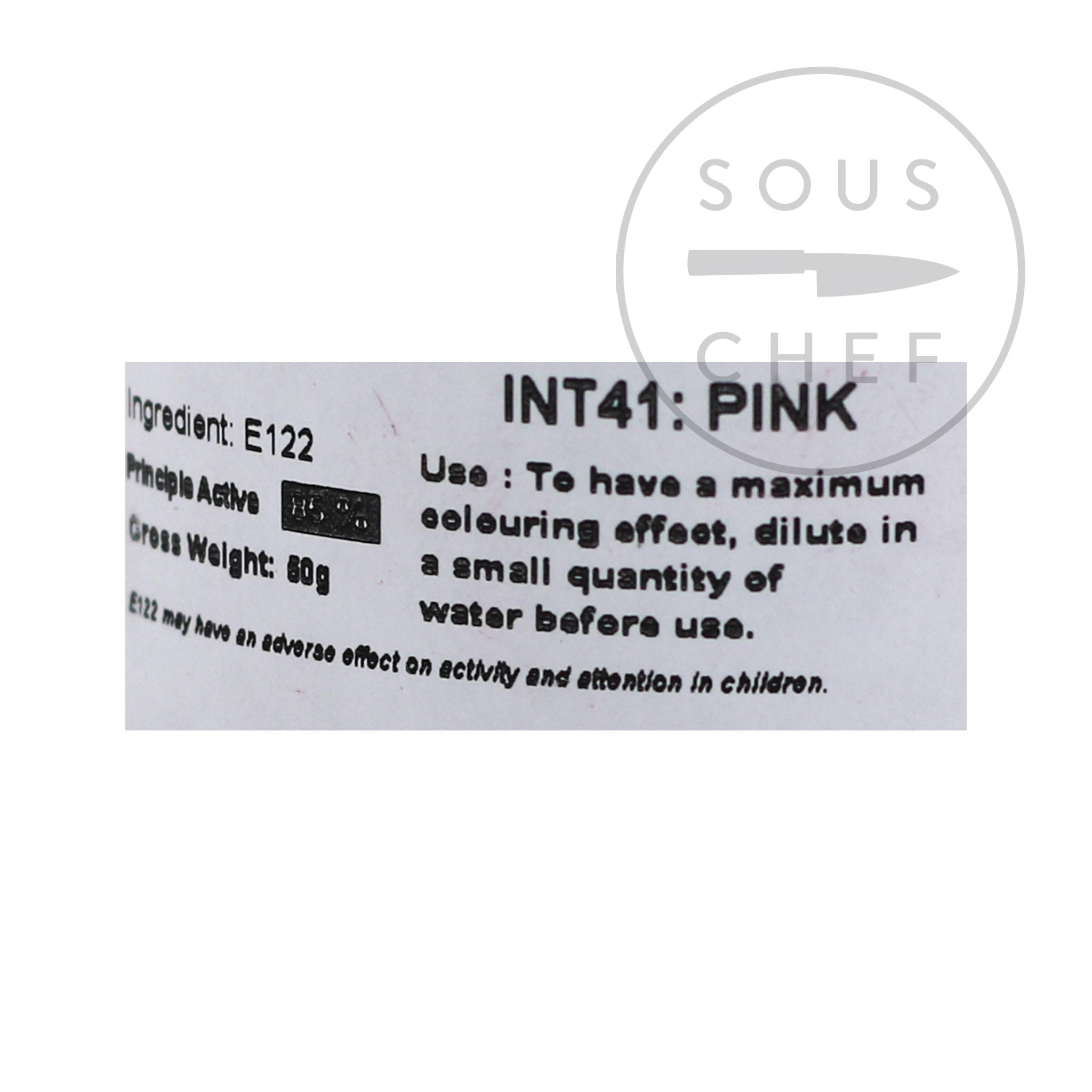 Deco Relief Intense Pink Food Colour, 50g