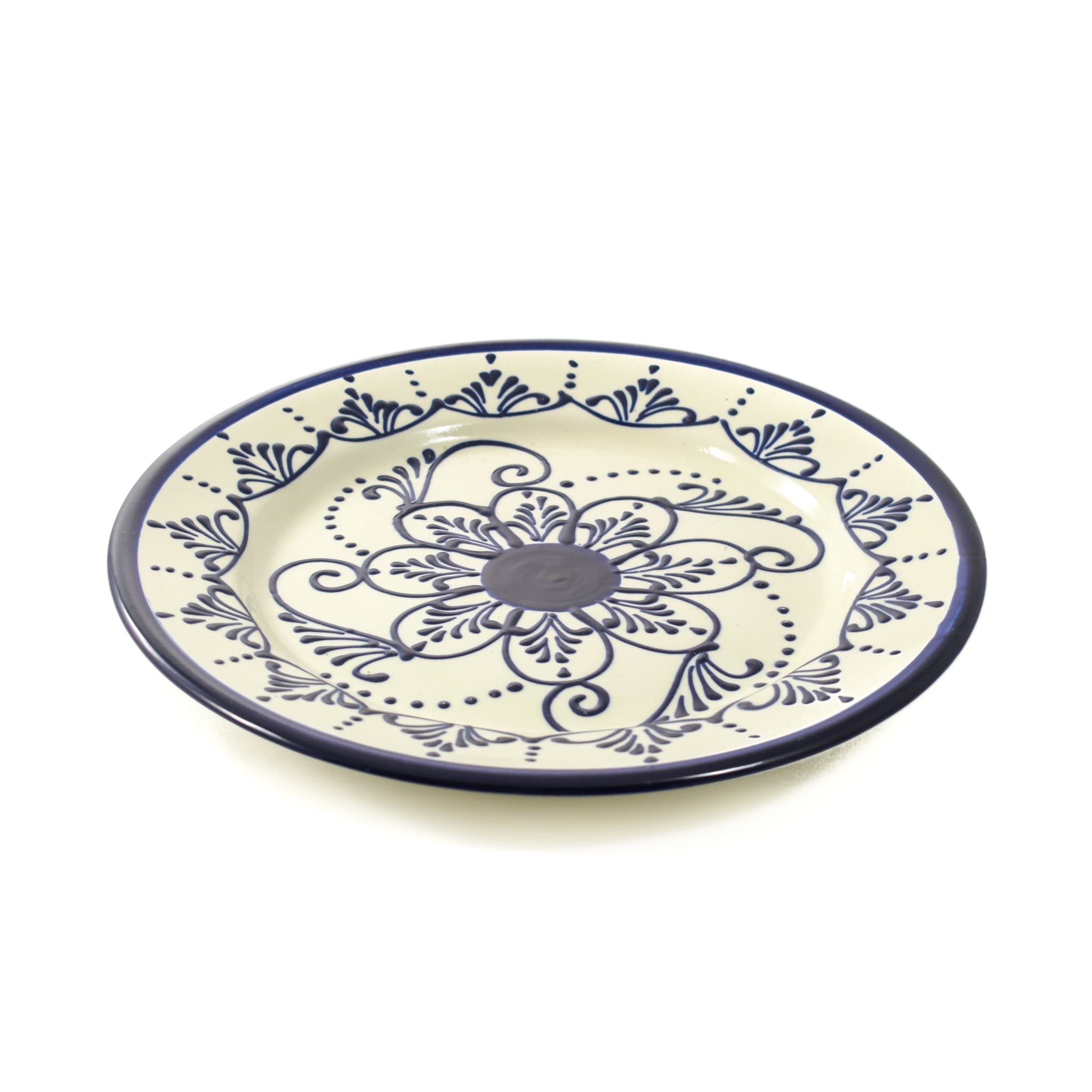 Sous Chef Andalucia Dinner Plate 26cm Painted Spanish Tableware