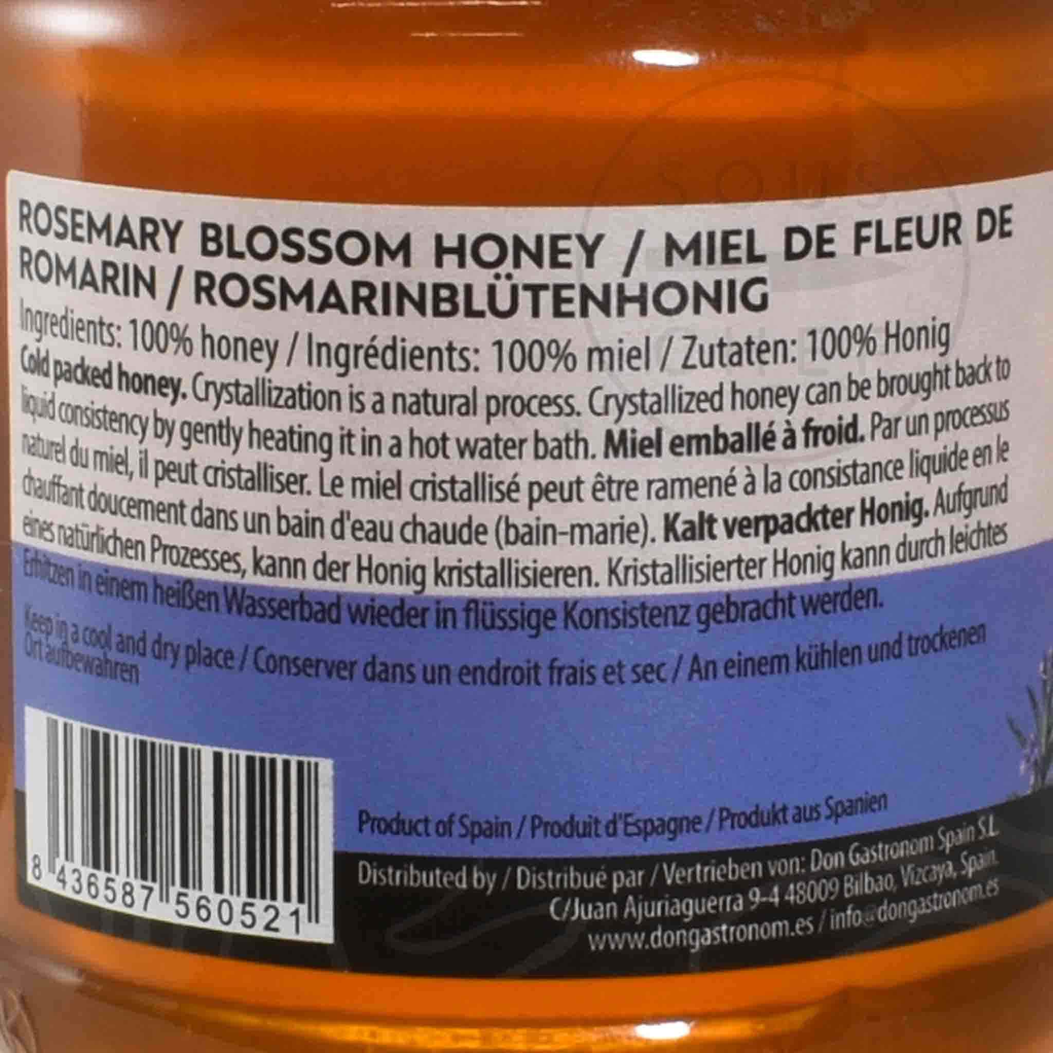 Spanish Rosemary Honey, 250g