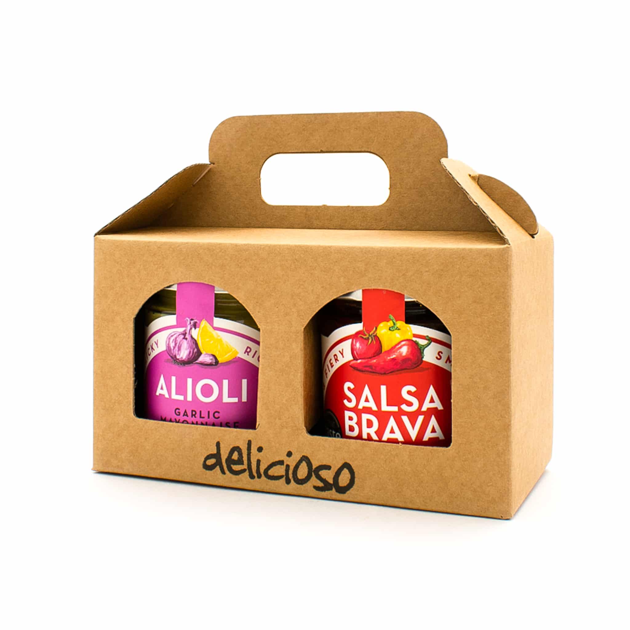 Delicioso Classic Spanish Salsa Gift Box 2x165g