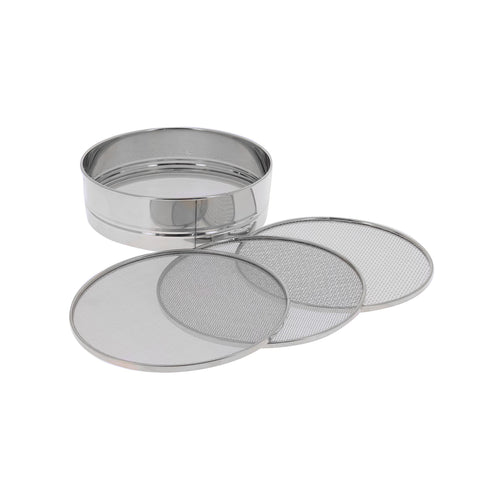 De Buyer Stainless Steel Sieve with Interchangeable Mesh