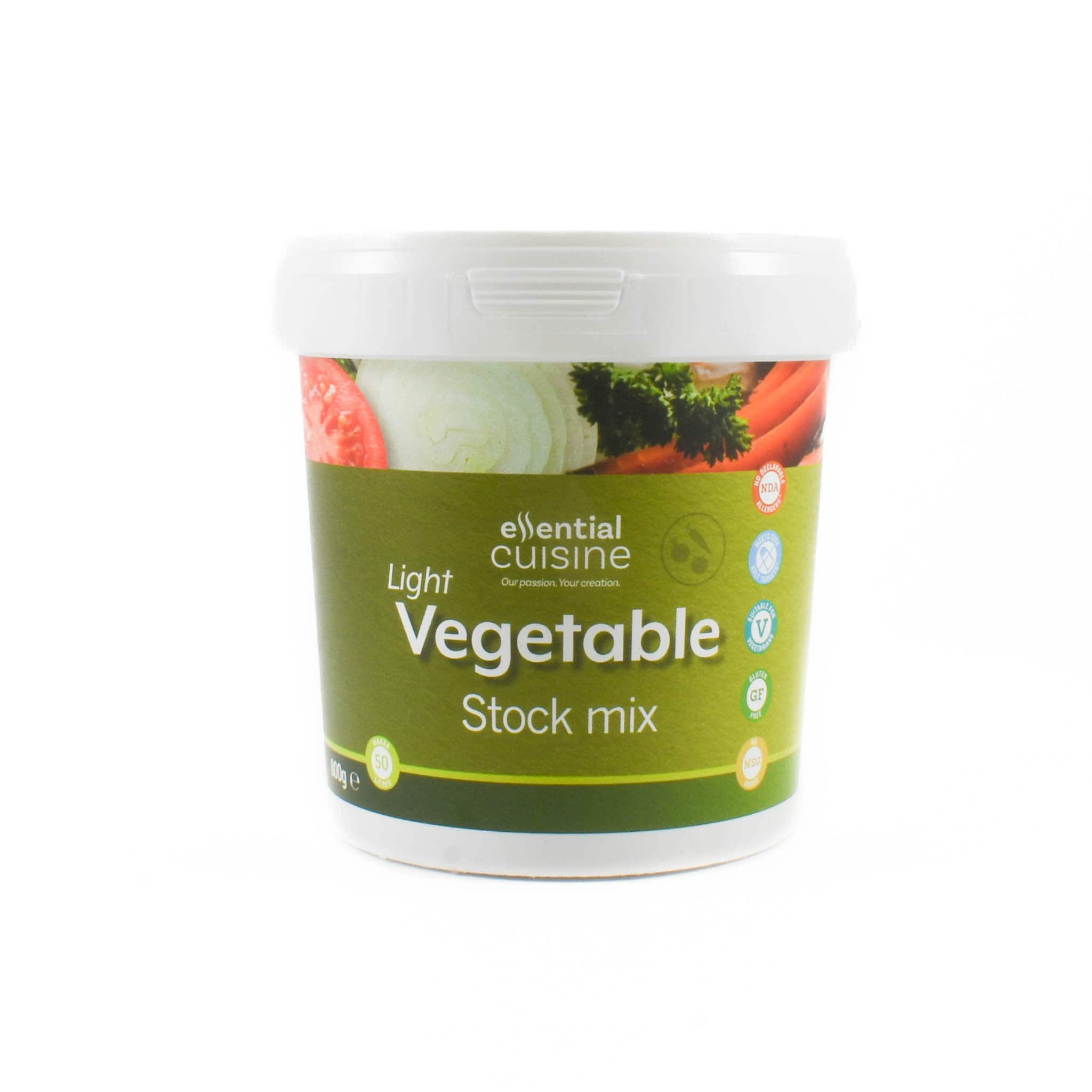 Essential Cuisine Light Vegetable Stock Mix 800g