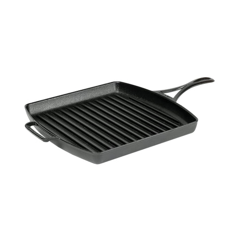 Lodge Blacklock Cast Iron Grill Pan Square, 30.5cm