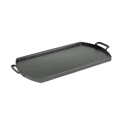 Lodge Blacklock Cast Iron Double Burner, 25.5x50.8cm