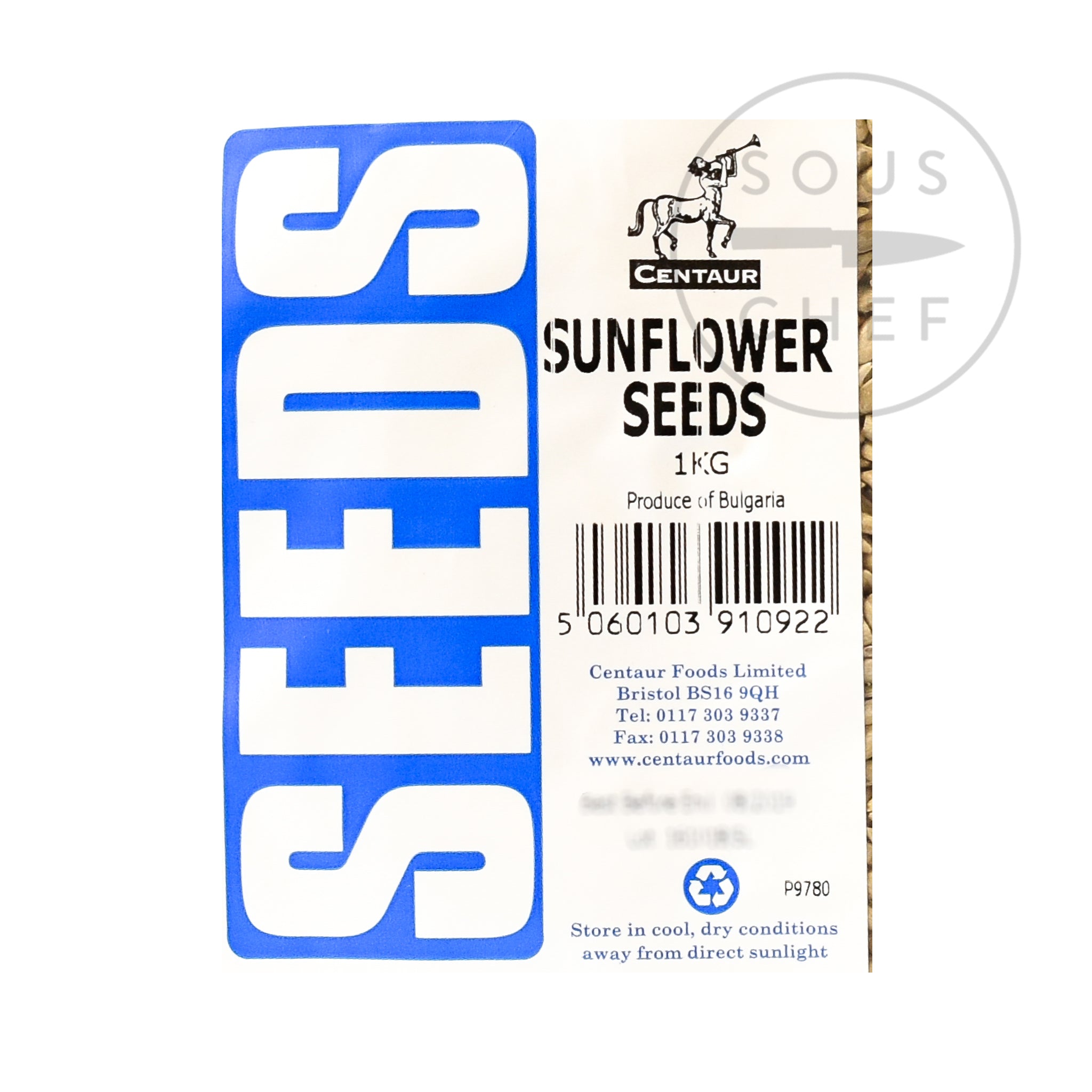 Sunflower Seeds 1kg ingredients