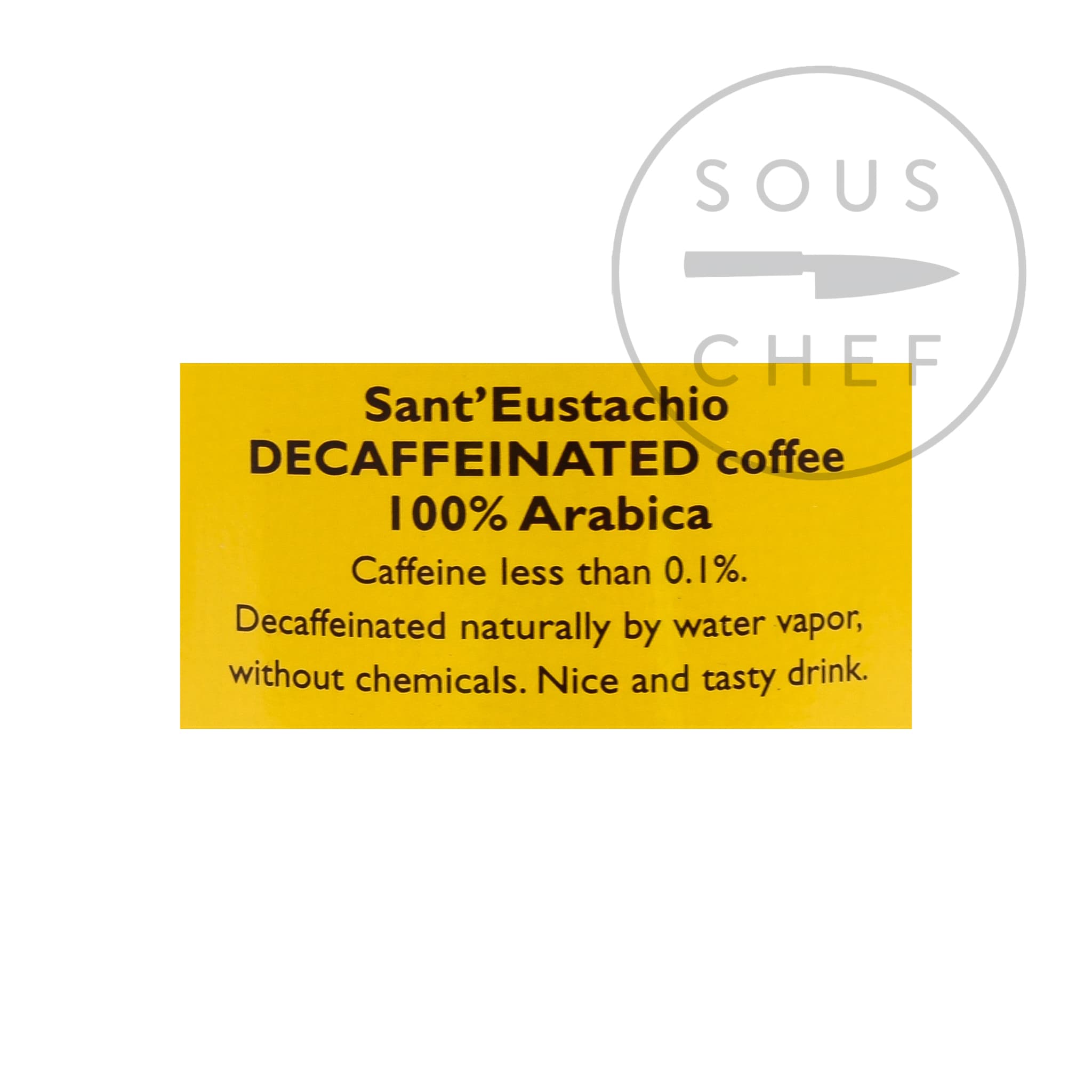 Sant Eustachio Decaffeinated Coffe Beans 250g