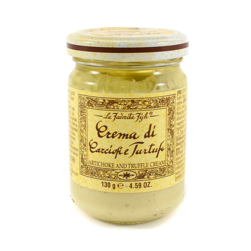 La Favorita Artichoke And Truffle Cream 130g front