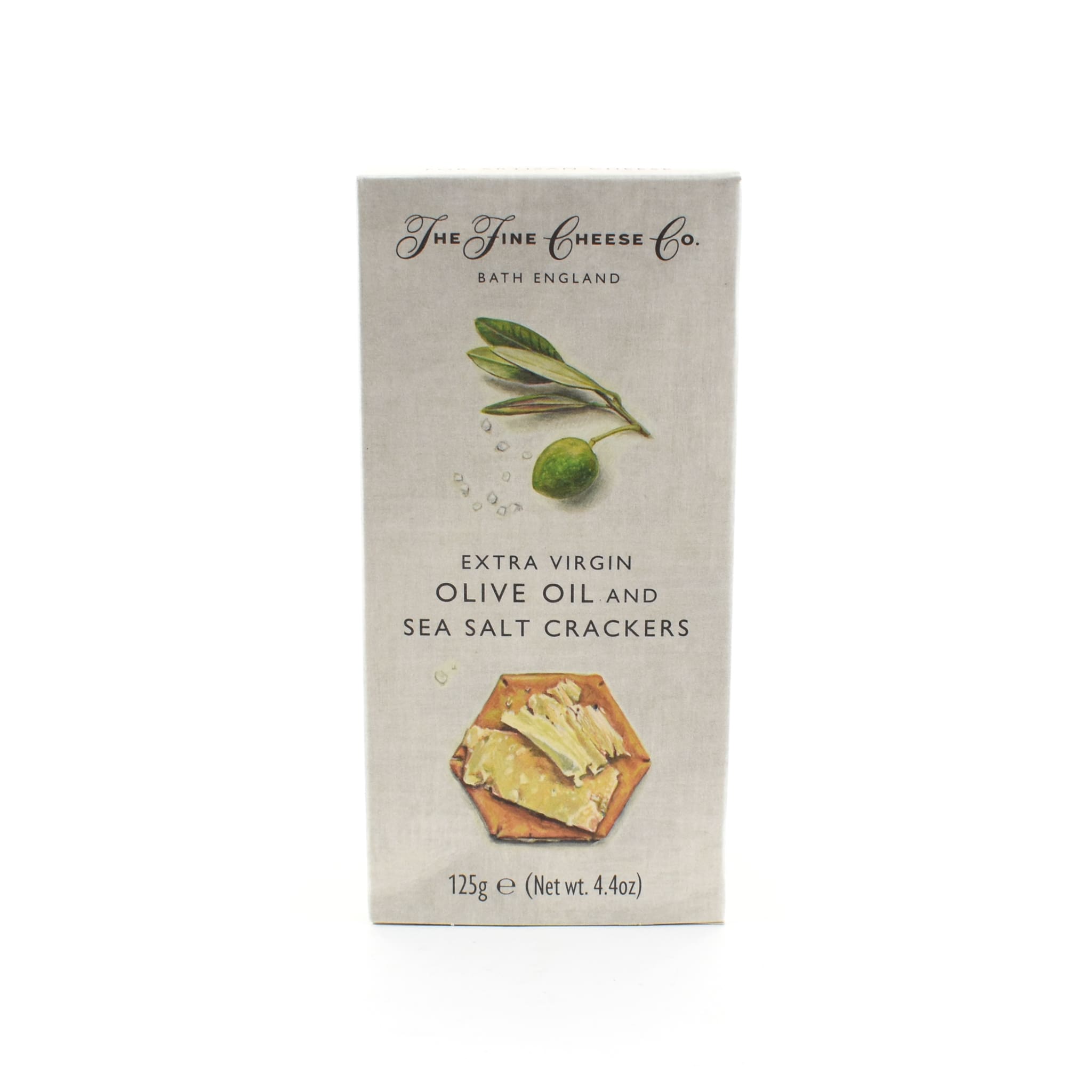 Extra Virgin Olive Oil & Sea Salt Crackers 125g