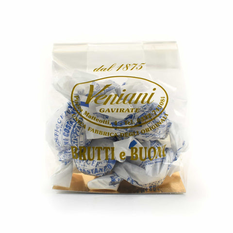 Veniani Vanilla Meringues with Toasted Almonds & Hazelnuts, 100g
