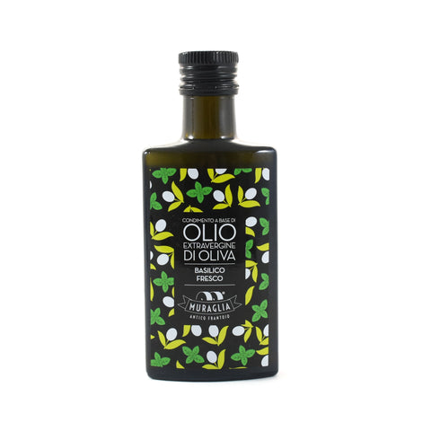 Frantoio Muraglia Aromatic Basil Extra Virgin Olive Oil, 200ml