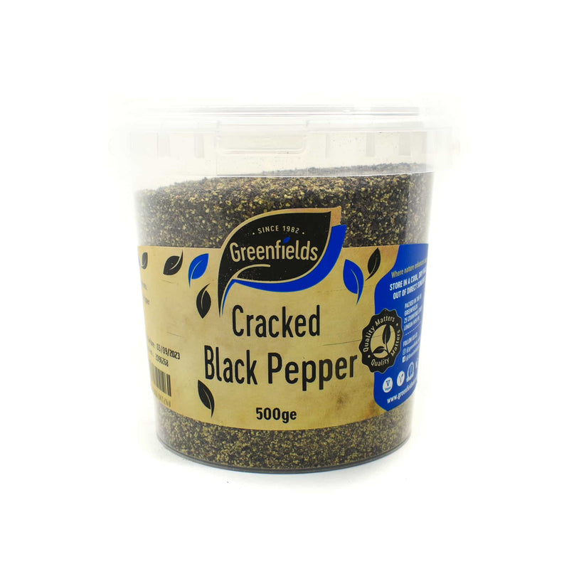 Cracked Black Pepper Catering Size, 500g