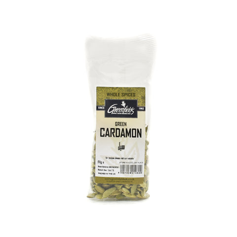 Greenfields Green Cardamon, 50g