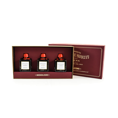 Giusti Single Wood Aged Balsamic Vinegar Collection