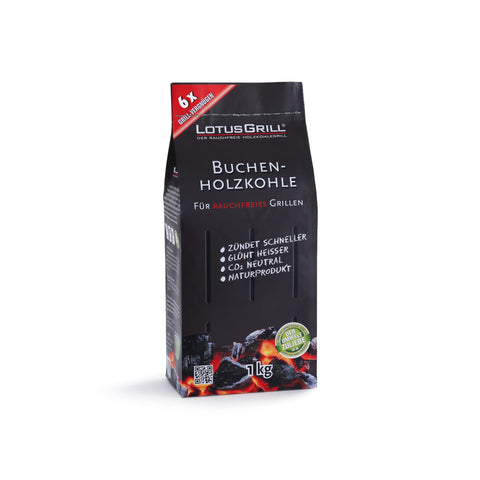 Lotus Grill Beech Charcoal, 1kg
