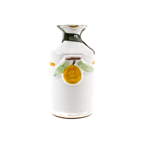 Puglian Olive Oil with Orange in Terracotta Bottle, 250ml