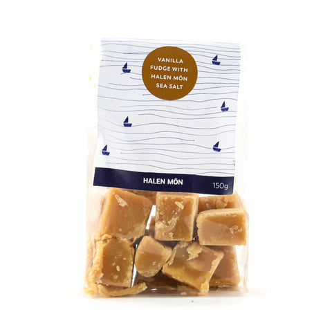 Halen Mon Salted Vanilla Fudge, 150g
