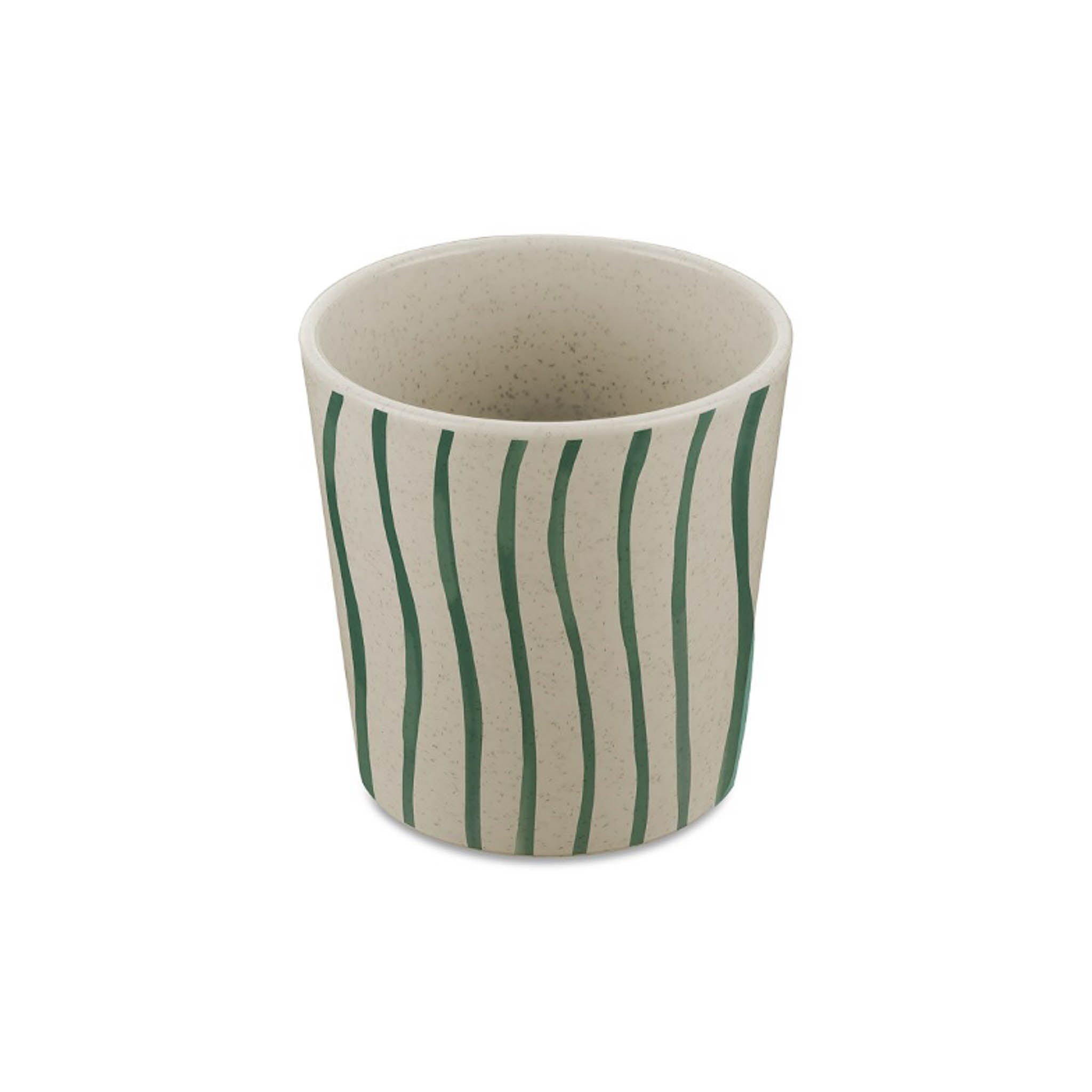 Koziol Green Striped Cups, Set of 4