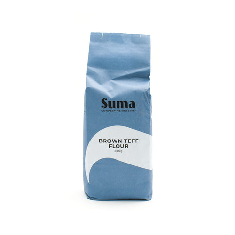 Wholegrain Brown Teff Flour, 500g