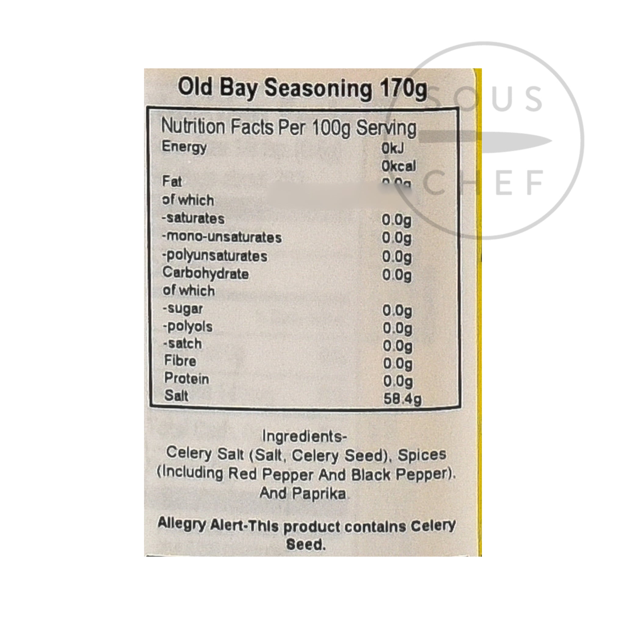 Old Bay Seasoning | Buy online at Sous Chef UK