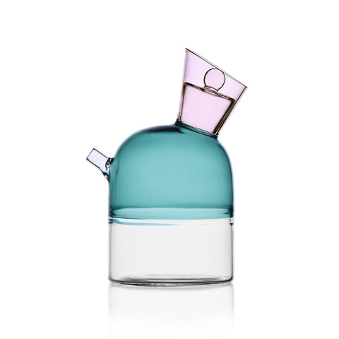 Ichendorf Milano Blue and Pink Oil Bottle