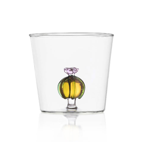Ichendorf Milano Yellow Cactus with Flower Tumbler, 300ml