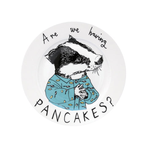 Jimbob Art Are We Having Pancakes? Side Plate, 20cm