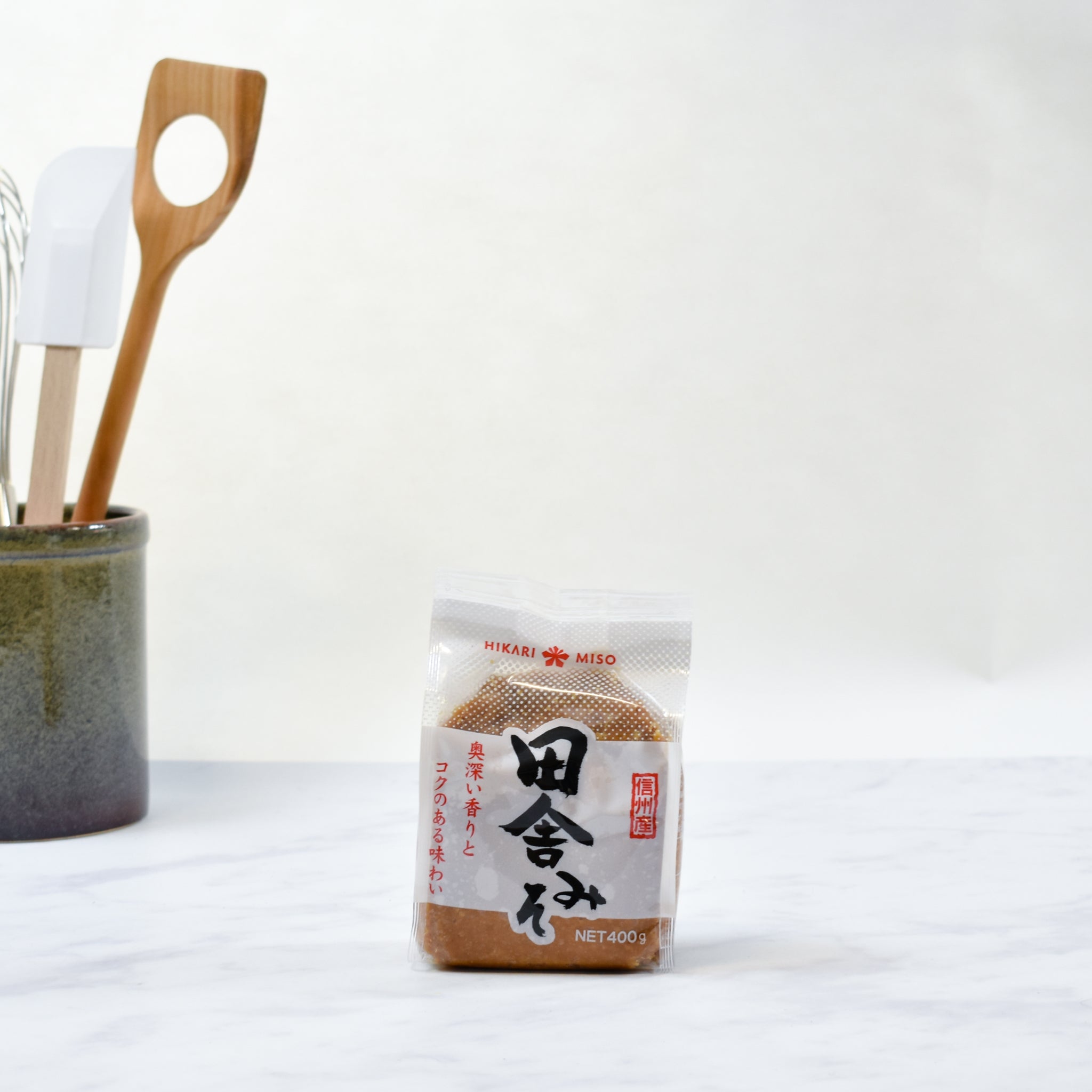 Red Miso Paste 400g lifestyle photograph