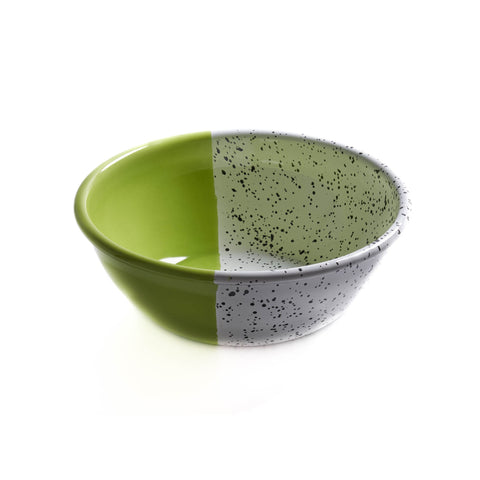 Colourpop Enamel Salad Bowl, Lime Green 26cm